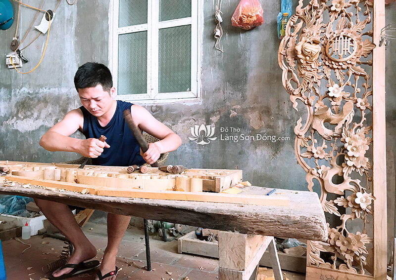 Mua bàn thờ gỗ mít ở Hà Nội