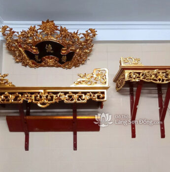 Bàn thờ Treo sơn son thếp vàng