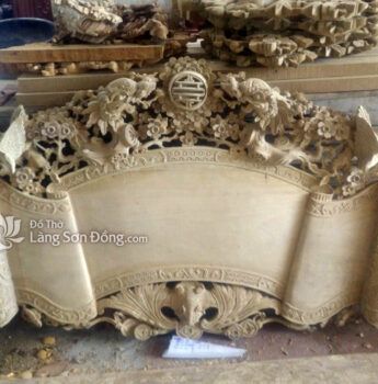 Cuốn Thư chạm Rồng hoá Mai Điểu