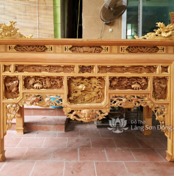 Bàn thờ Ô Xa Tứ Linh - Tứ Quý, Dạ đục Cá Chép hoá Rồng