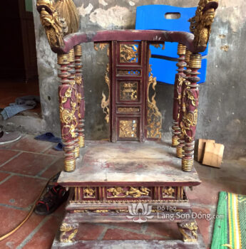 Phục chế, tu sửa Ngai thờ