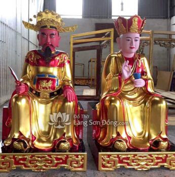 Tượng Đức Ông và Đức Thánh Hiền