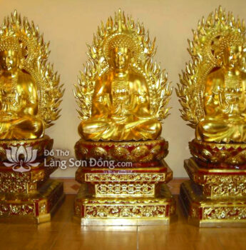 Tượng Dược Sư dát Vàng 9999
