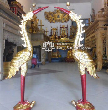 Hạc Thờ - Cỡ Nhỏ (Để trên bàn thờ Gia tiên)