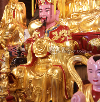 Tượng Ngọc Hoàng Thượng Đế sơn thếp mẫu 1
