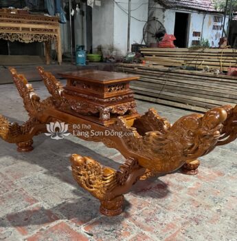 Kiệu Bát Cống (Kiệu Bành) sơn PU