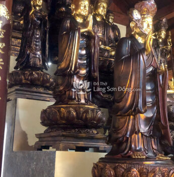 Tượng Đại Thế Chí Bồ Tát sơn giả cổ, làm theo lối cổ