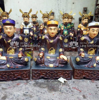 Bộ tượng Tam Tứ phủ sơn giả cổ