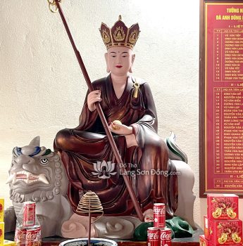 Tượng Địa Tạng sơn thếp giả cổ