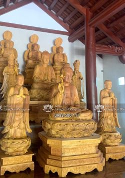 Tượng Thích Ca Và A Nan Ca Diếp