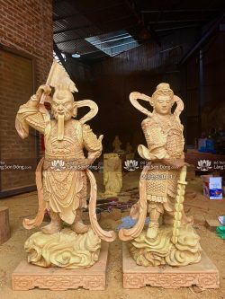 Tượng Tiêu Diện đại Sỹ Vi đà Hộ Pháp