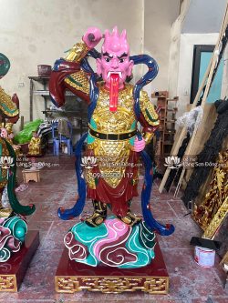 Tượng Tiêu Diện Vi đà Hộ Pháp