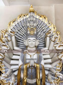 Tượng Thiên Thủ Thiên Nhãn Gỗ Mít