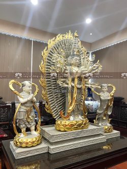 Tượng Thiên Thủ Thiên Nhãn Gỗ Mít