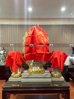 Tượng Thiên Thủ Thiên Nhãn Gỗ Mít