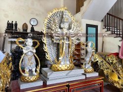Tượng Thiên Thủ Thiên Nhãn Gỗ Mít