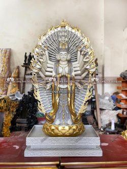 Tượng Thiên Thủ Thiên Nhãn Gỗ Mít
