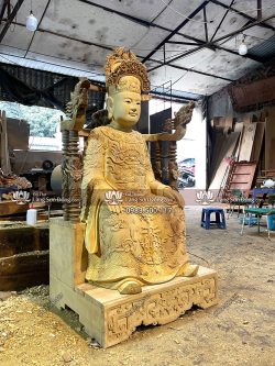 Tượng Thành Hoáng Làng Gỗ Mít