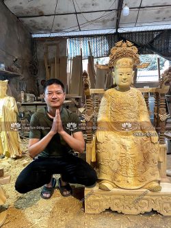 Tượng Thành Hoáng Làng Gỗ Mít