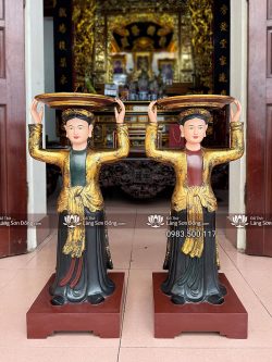 Tượng đôi Cô đội Mâm