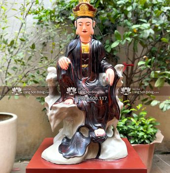 Tượng Quan Âm Toạ Sơn phỏng lối cổ Chùa Hương