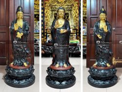 Tượng Tây Phương Tam Thánh Sơn Giả Cổ