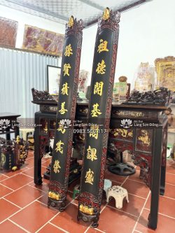 Câu đối Sơn Thếp Giả Cổ