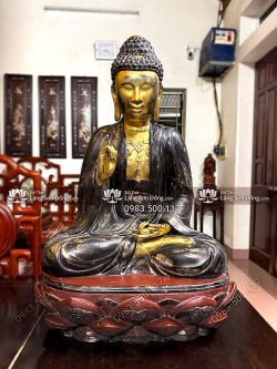 Tượng Tam Thế Phật Mẫu Cổ Thế Kỷ 16