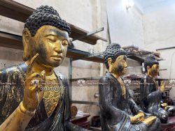 Tượng Tam Thế Phật Mẫu Cổ Thế Kỷ 16