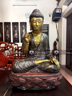 Tượng Tam Thế Phật Mẫu Cổ Thế Kỷ 16