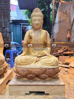 Tượng Tam Thế Phật Mẫu Cổ Thế Kỷ 16