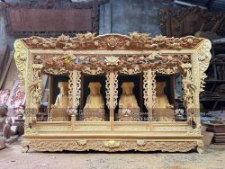 Tượng Tứ Phủ Chầu Bà Và Khám
