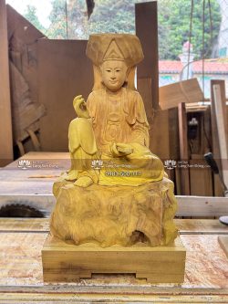 Tượng Chầu Bà đệ Nhị Mộc