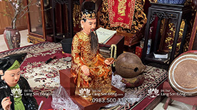 Tôn tượng Đức Thánh Trần | Đồ thờ Làng Sơn Đồng.com