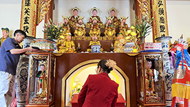 Bổ sung Tượng và Đồ thờ tại đền xã Quảng Lãm, Bắc Ninh