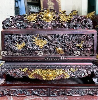 Tráp đựng sắc phong sơn thếp giả cổ