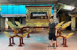 Kiệu Bát Cống Long đình Mui Luyện