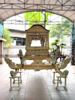 Kiệu Bát Cống Long đình Mui Luyện