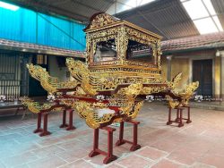 Kiệu Bát Cống Long đình Mui Luyện