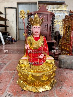 Tượng địa Tạng Sơn Son Thếp Vàng