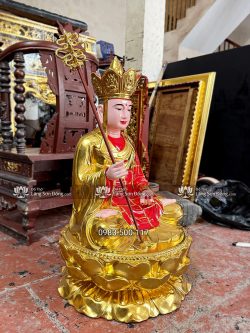 Tượng địa Tạng Sơn Son Thếp Vàng