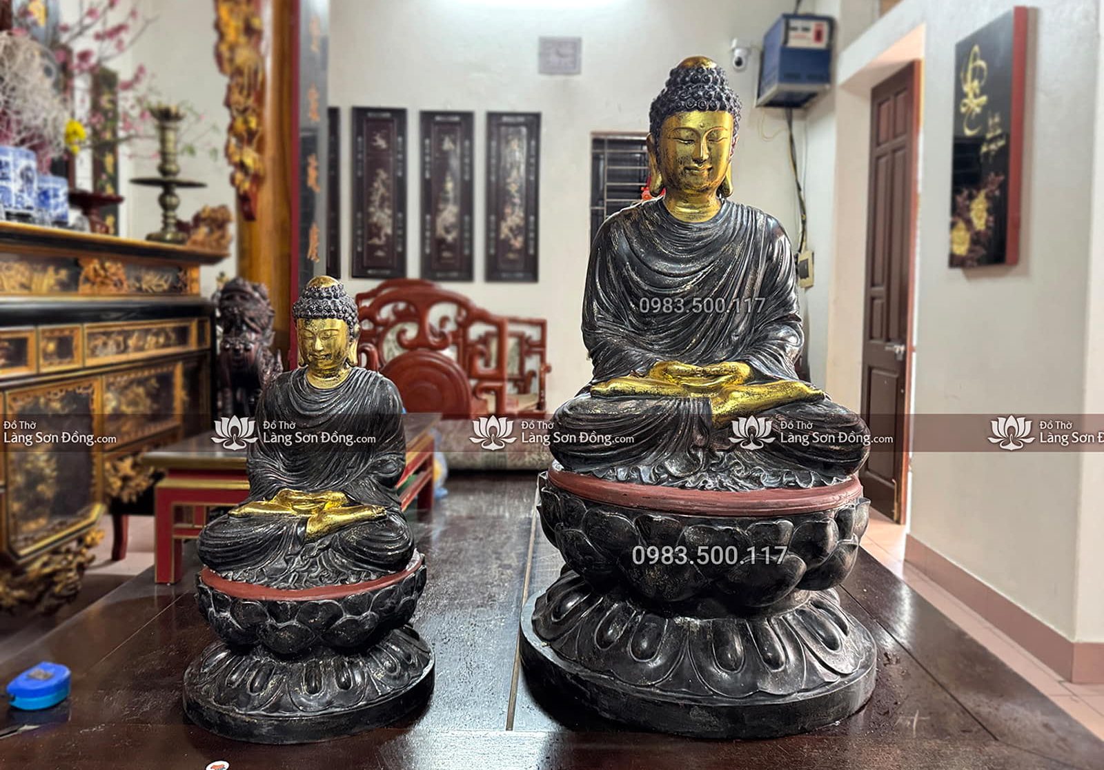 Tượng Thích Ca Bổn Sư Mâu Ni sơn thếp giả cổ